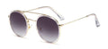New trend sunglasses men and women round sunglasses UV400 glasses - Buyhops